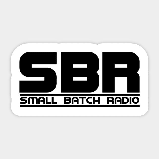 Small batch radio white Sticker by Small Batch Network